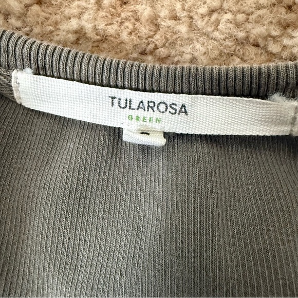 Tularosa Long sleeve green/grey top - Picture 2 of 2